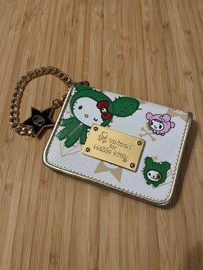 tokidoki for Hello Kitty ID Card Holder with Gold Chain & Charm